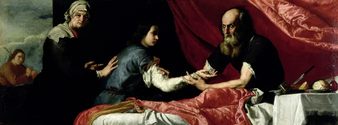 Isaac Blessing Jacob
